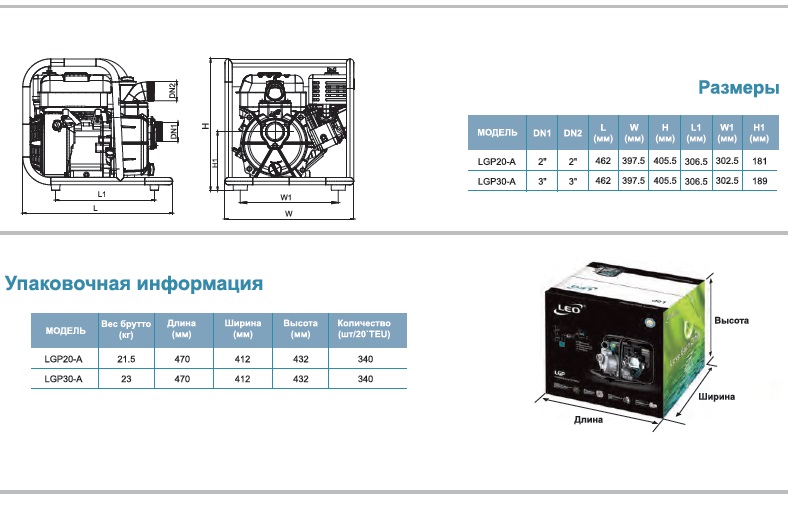 Габариты Мотопомпа бензиновая LEO LGP20(30)A.jpg